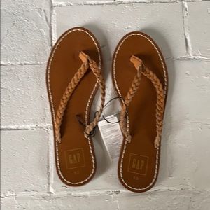 Gap Braided Leather Sandals
